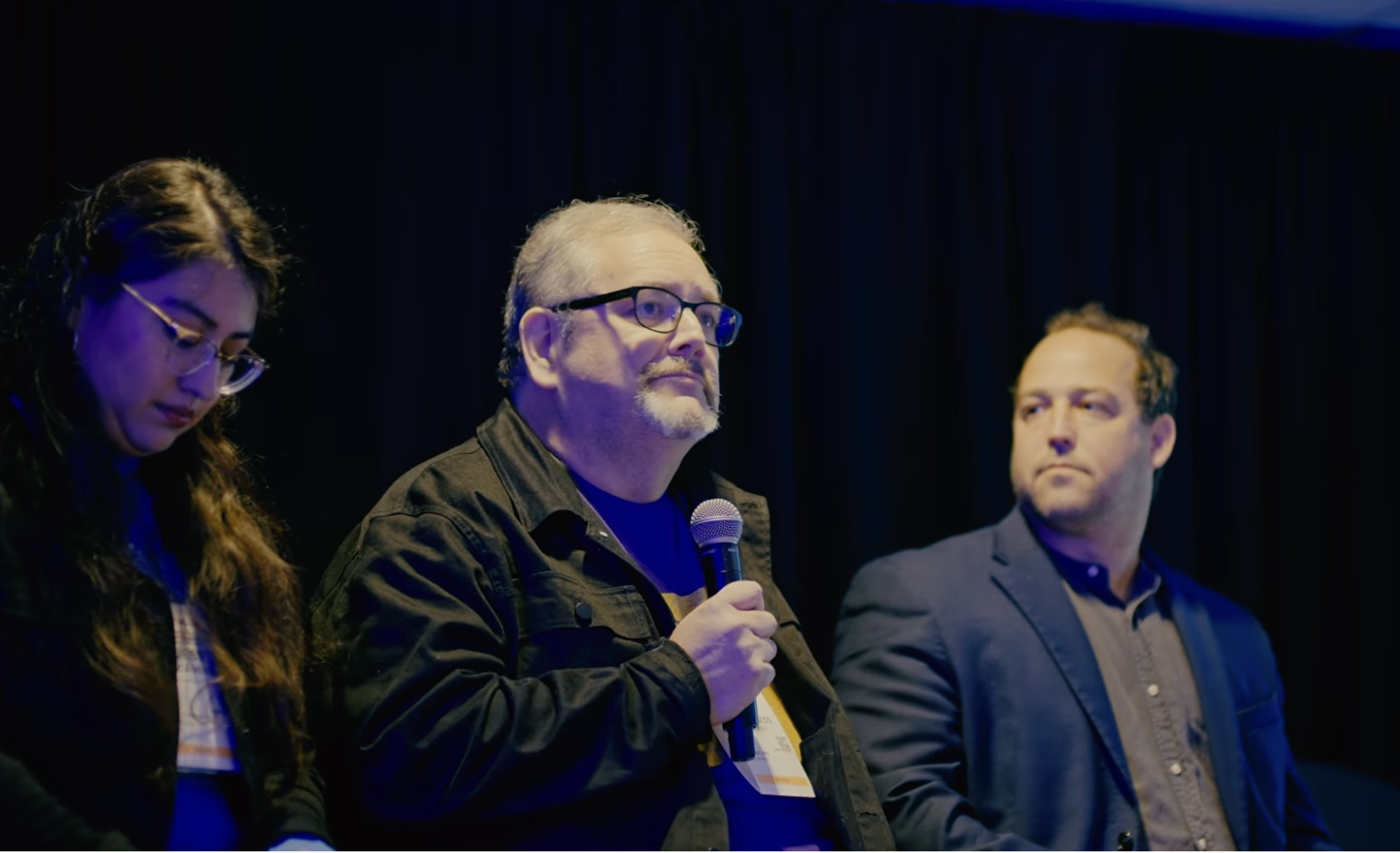 Eric Burgess on panel at A3E / NAMM 2026